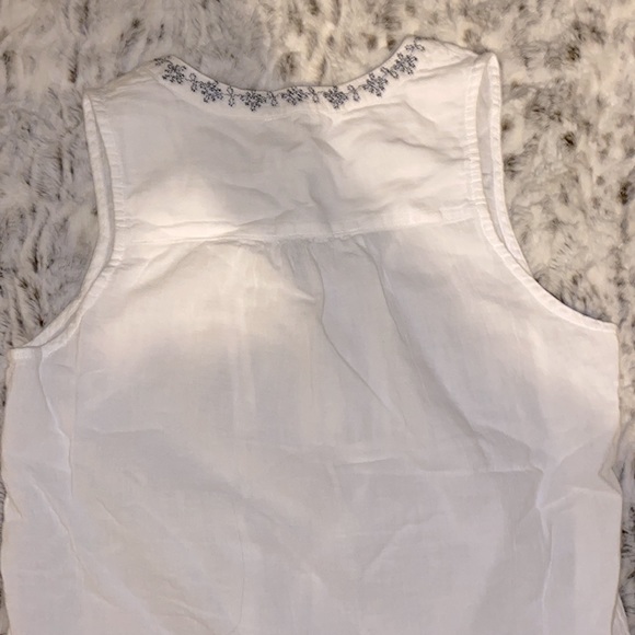 Fat Face UK White Daisy Embroidered Cami | #6 The Cassie Cami | 4 - Picture 11 of 11
